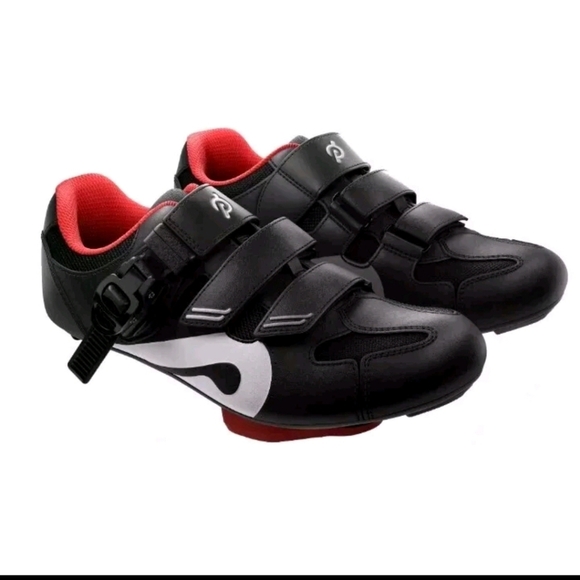 Peloton Unisex Red And Black Cycling Shoes 43 12W 10M - Picture 1 of 14